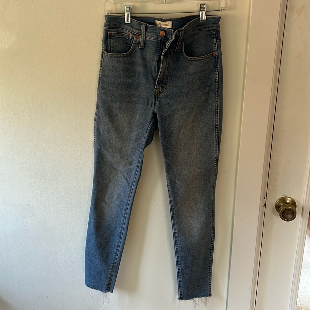 Madewell 10” High Rise Skinny Jeans sz 27